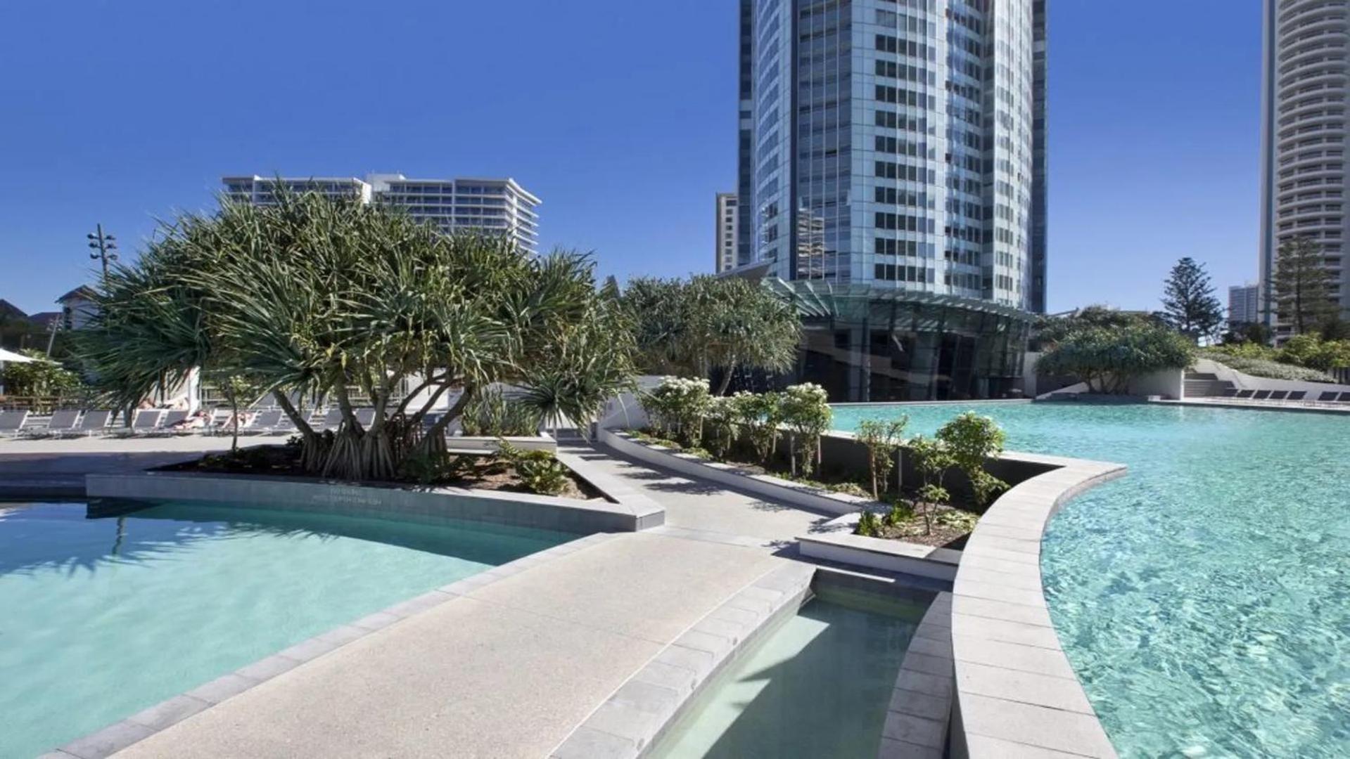 Q Tower At Surfers Paradise - Self Contained Apartments Gold Coast Eksteriør bilde