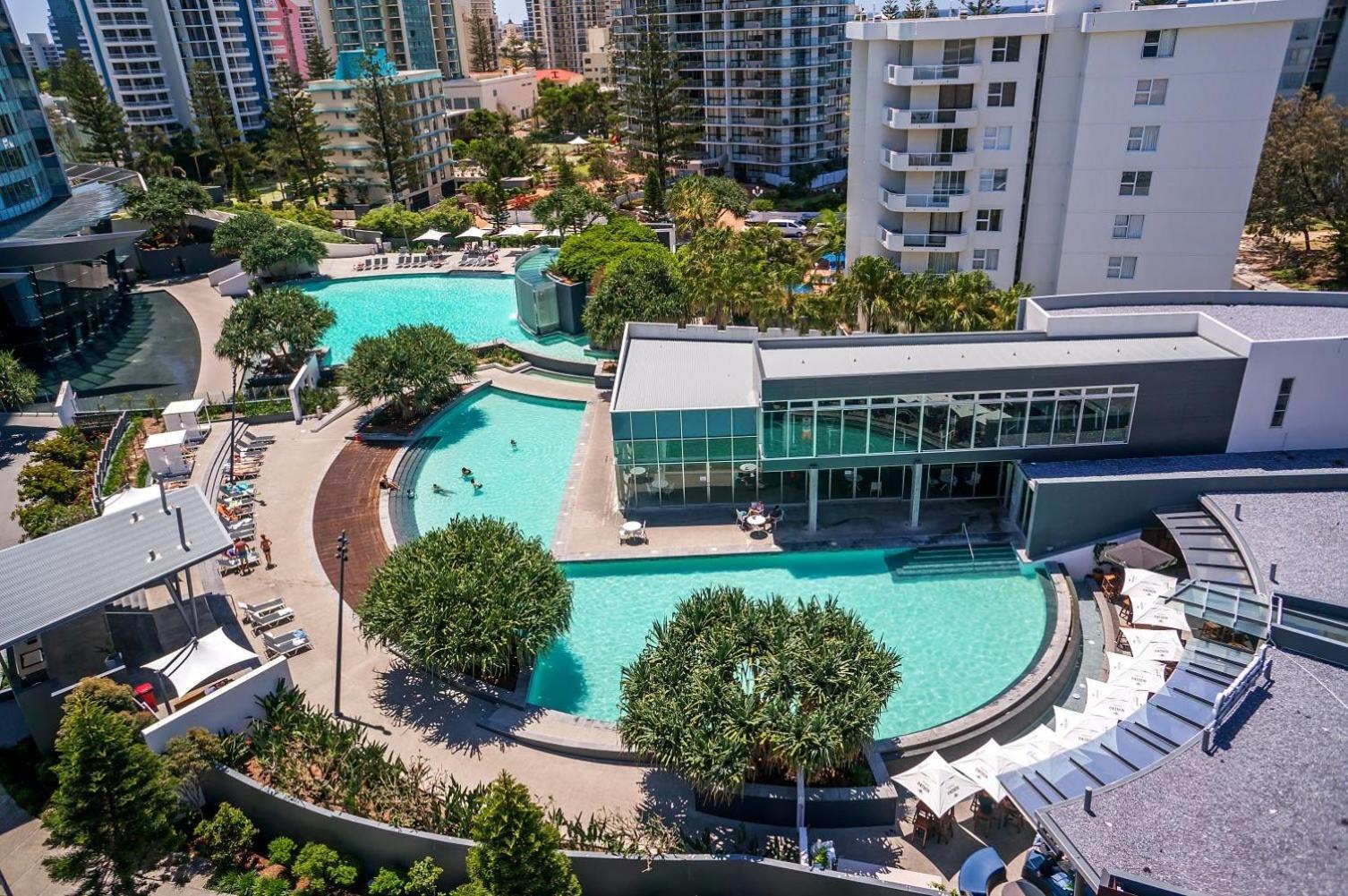 Q Tower At Surfers Paradise - Self Contained Apartments Gold Coast Eksteriør bilde