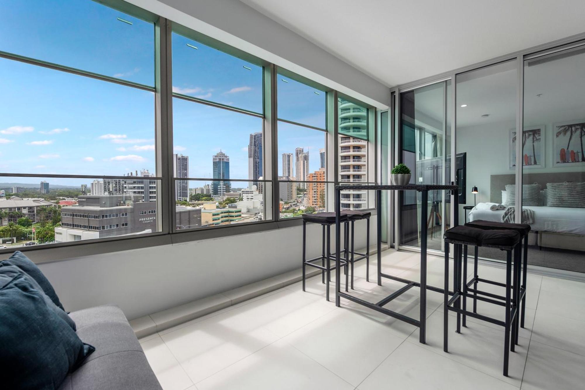 Q Tower At Surfers Paradise - Self Contained Apartments Gold Coast Eksteriør bilde