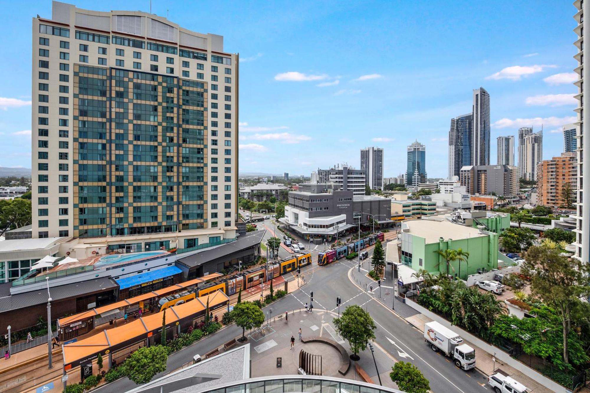 Q Tower At Surfers Paradise - Self Contained Apartments Gold Coast Eksteriør bilde
