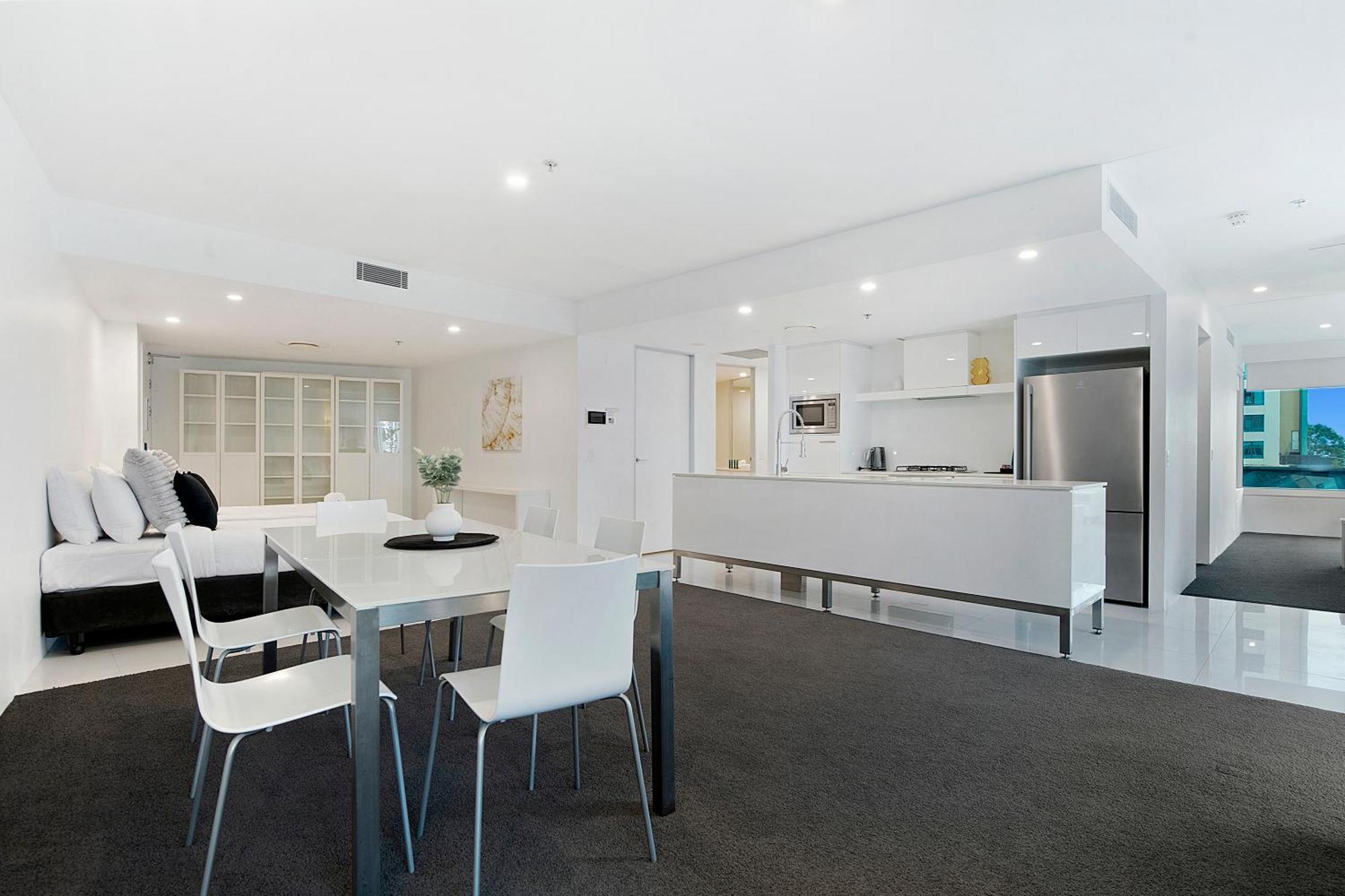 Q Tower At Surfers Paradise - Self Contained Apartments Gold Coast Eksteriør bilde