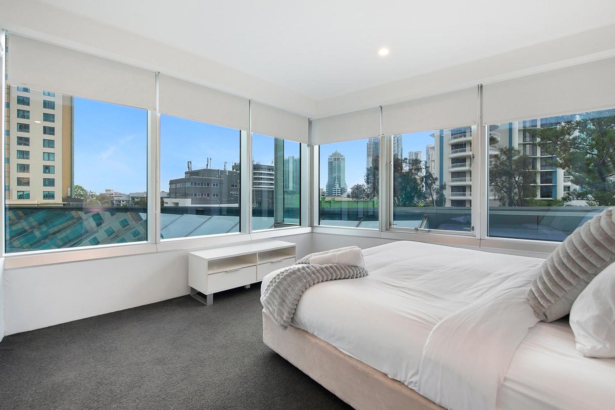 Q Tower At Surfers Paradise - Self Contained Apartments Gold Coast Eksteriør bilde